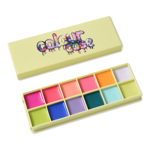 Colour Case Cosmetic Paint Palette - The Electrics