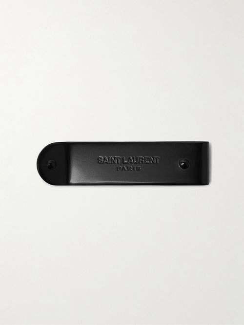 Men - Logo-Engraved Gunmetal-Tone Money Clip