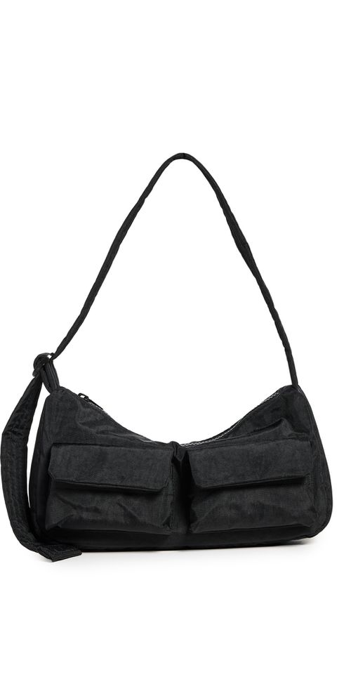 Cargo Shoulder Bag Black One Size