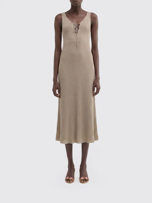 Dress Woman color Beige