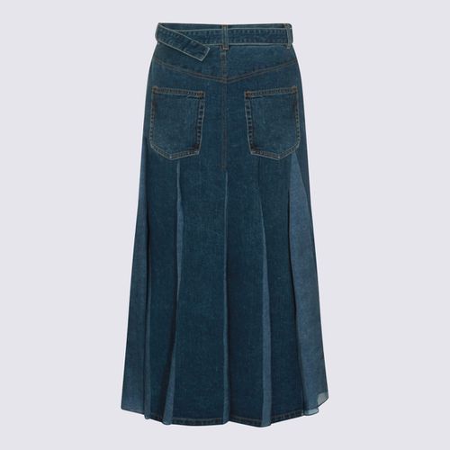 Blue Cotton Skirt