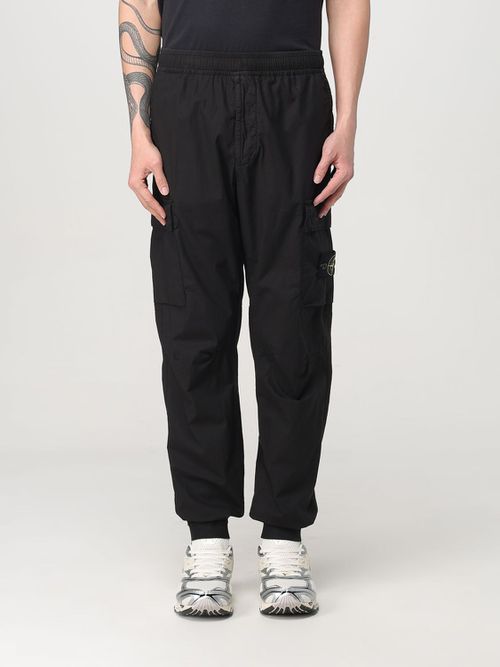 Pants STONE ISLAND Men color Black
