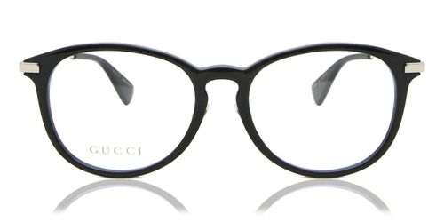 Gucci GG1014OA Asian Fit Women's Glasses, Black, Size 53