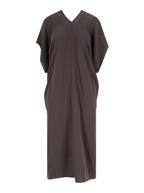 MIDI dress V -neck