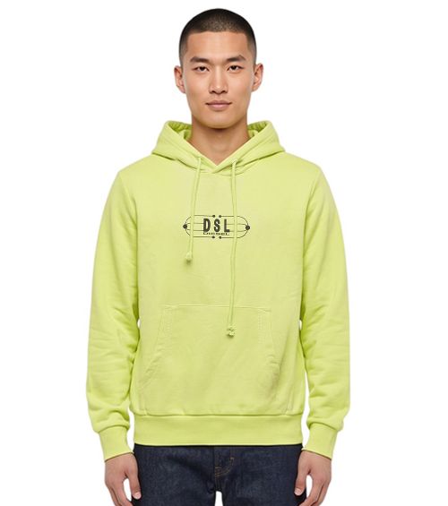 Lime Green Regular Hoodie