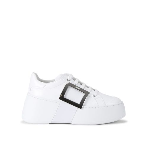 Leather Viv Skate Platform Sneakers