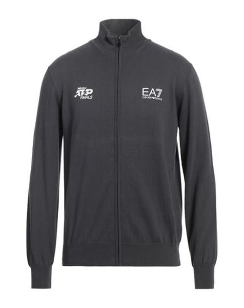 Ea7 Man Cardigan Lead Size 3XL Cotton