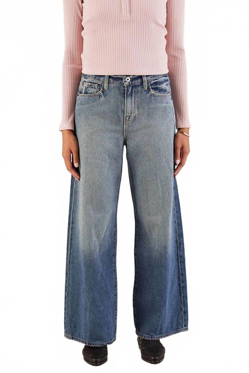 Selena Wide Leg Jean In Bowie