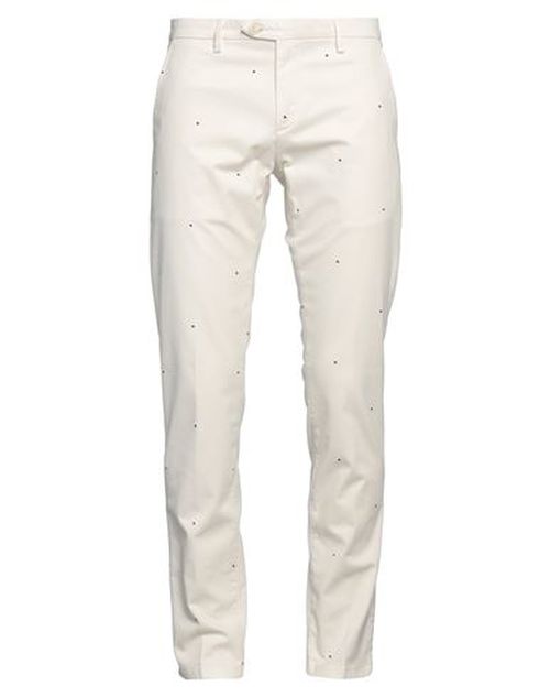 Takeshy Kurosawa Man Pants Off white Size 38 Cotton, Elastane