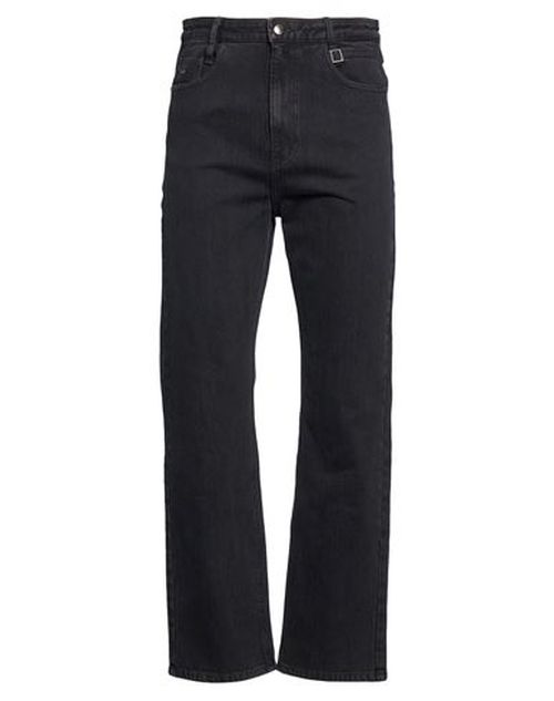 Man Jeans Black Size 32 Cotton