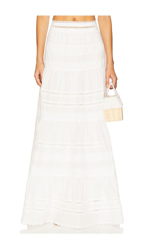 House of Harlow 1960 x REVOLVE Felicity Maxi Skirt in White.  XS. Also in