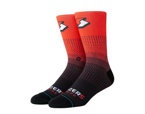 Trail Blazers Gaming 2K Crew Socks Red/Black