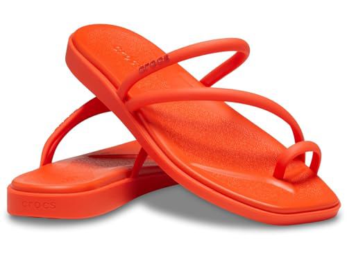 Crocs Women's Miami Toe Loop Sandal Black
