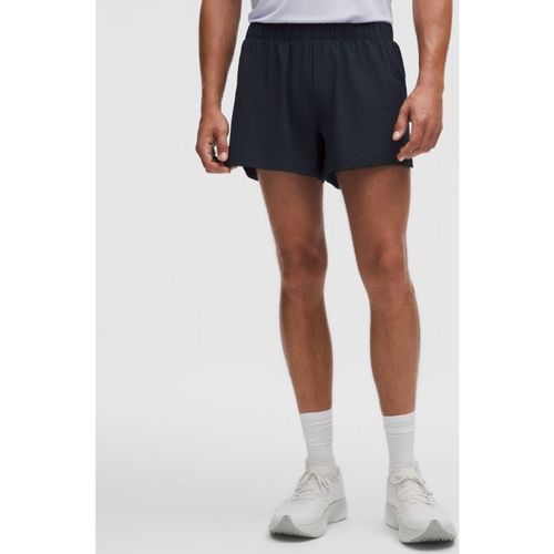 Lululemon – Men's Mile Maker Lined Shorts – 4" – Color Blue