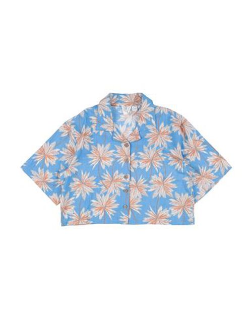 Camicia Beautiful Drama Kid Girl Shirt Sky blue Size 10 Cotton, Viscose