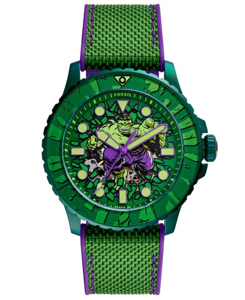 Men's Marvel x Limited-Edition Incredible Hulk Watch 45mm - Green