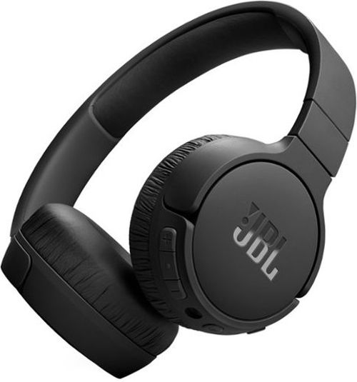 Adaptive Noise Cancelling Wireless On-Ear Headphone - Black