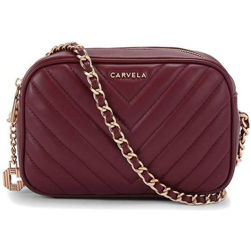 Carvela 'lola Cross Body' Bag In Dark Red