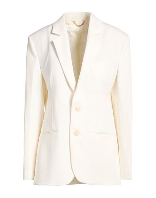 Woman Blazer Ivory Size 6 Wool, Polyester