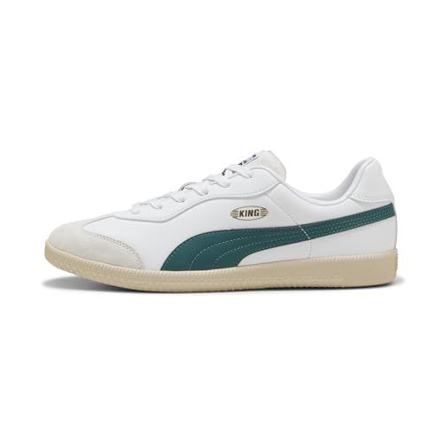 PUMA - Mens King 21 It Shoes, Color Black/Eucalyptus
