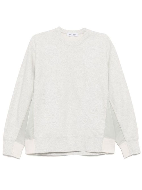 Embroidery sweatshirt - Grey