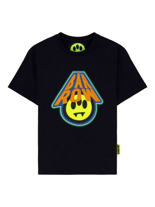 Logo-print T-shirt - Black
