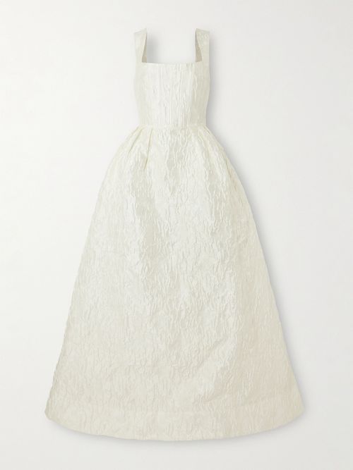 Vanilla Dreams Cloqué Gown - Ivory
