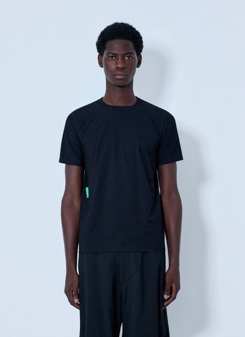 Textured Crewneck T-shirt - Man T