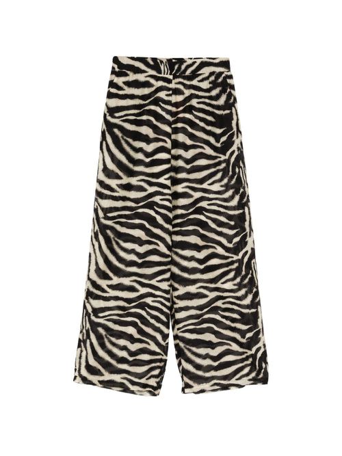 Printed Cotton Trousers