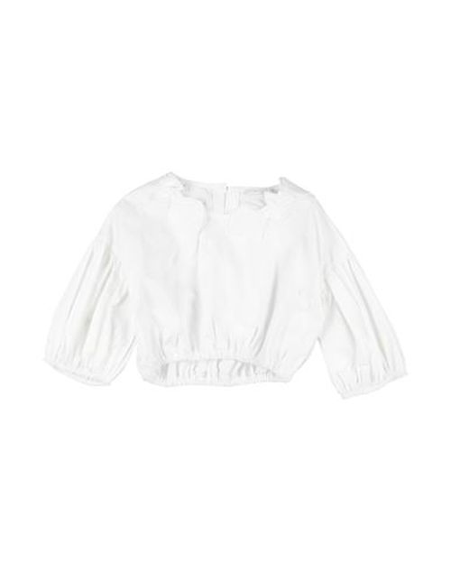 Kid Girl Top White Size 10 Cotton