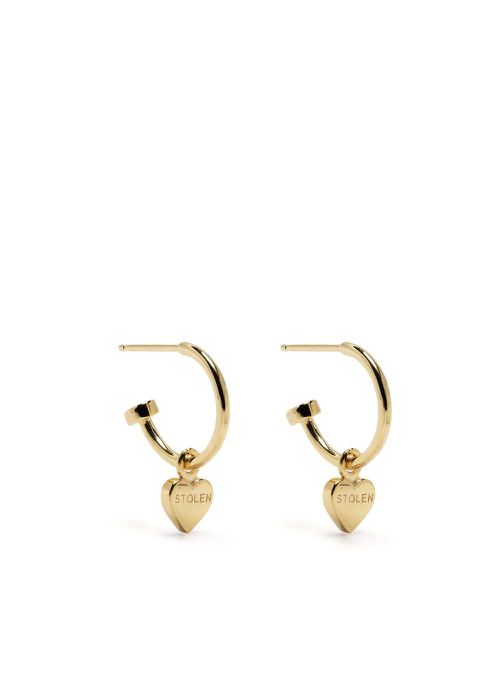 Stolen Heart Anchor Sleeper earring - Gold
