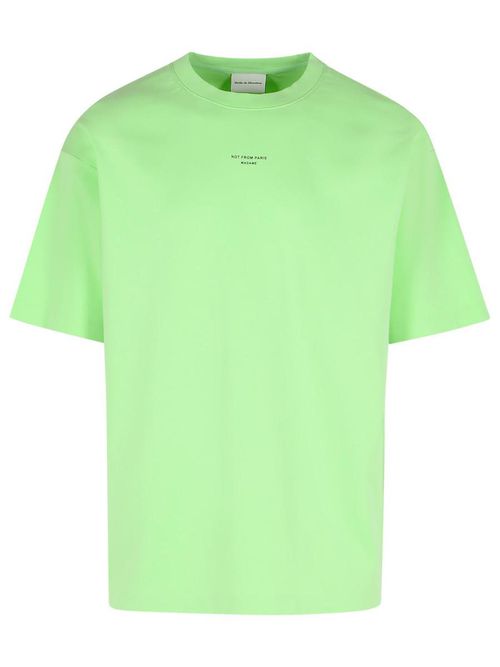 'Classique' Green Cotton T-Shirt