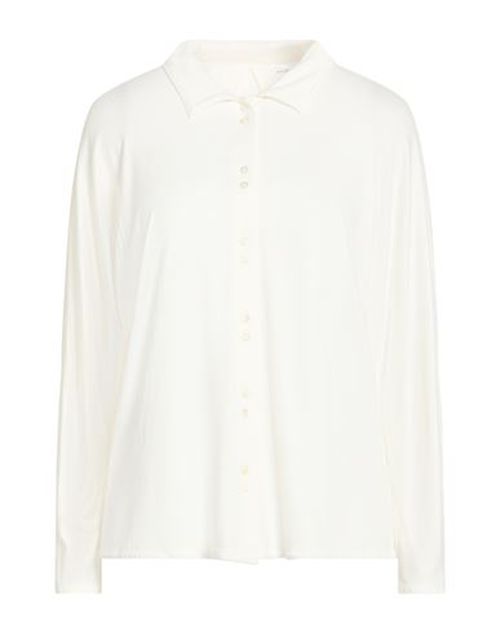 Woman Shirt Ivory Size 1 Viscose, Elastane