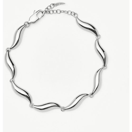 Savi Signature Link Chain Bracelet | Silver Plated