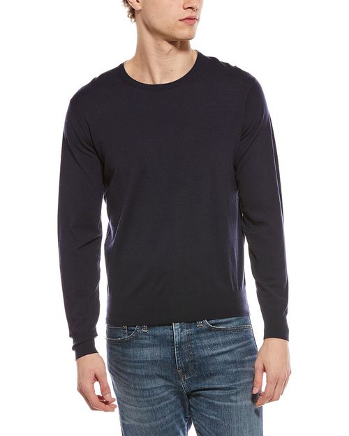Wool-Blend Crewneck Pullover
