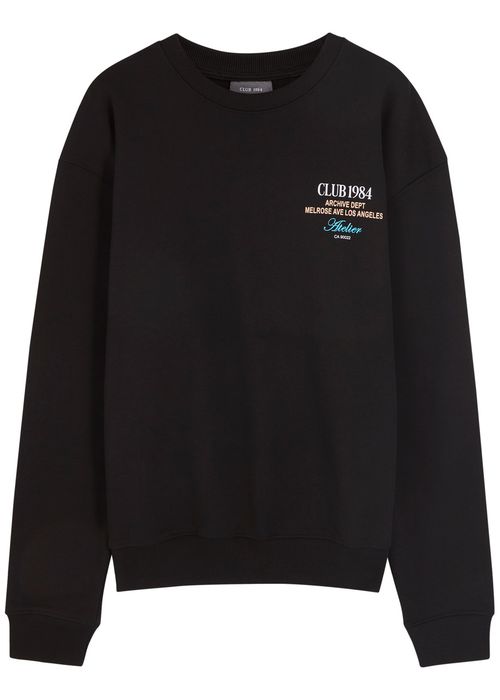 La Dept Printed Cotton Sweatshirt