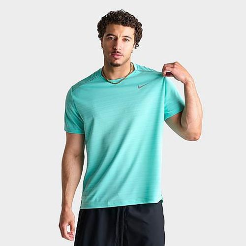 Men's Miler Dri-FIT Running T-Shirt in Hyper Turquoise