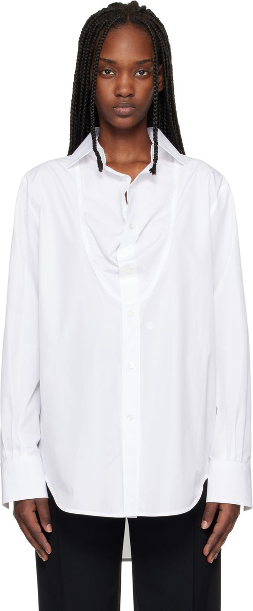 White Bib Shirt