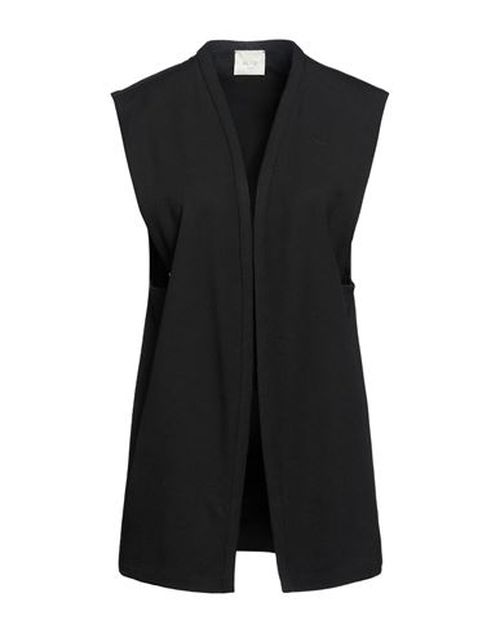 Crème Woman Cardigan Black Size 6 Virgin Wool