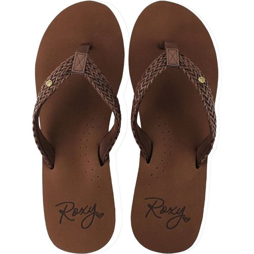 Roxy Mellie III Womens Brown Flip-Flop