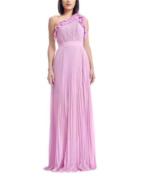 red cocktail party dress PRETTYGARDEN Women's Summer Wedding Guest Dress Sleeveless Ruffle Form