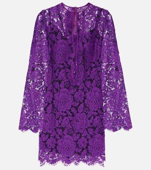 Lace minidress