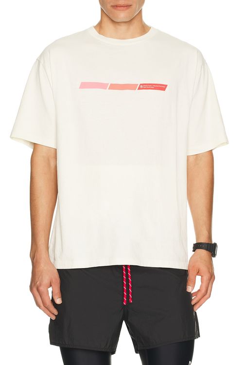 District Vision x Massimo Osti Studio Tee in White