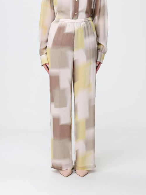 Pants Woman color Yellow