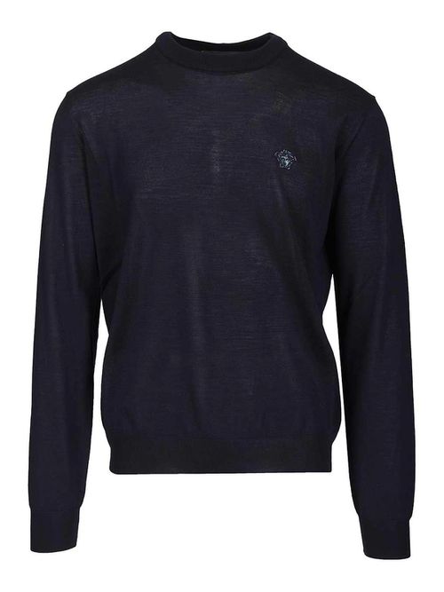 Medusa Sweater In Wool Silk And Cashmere