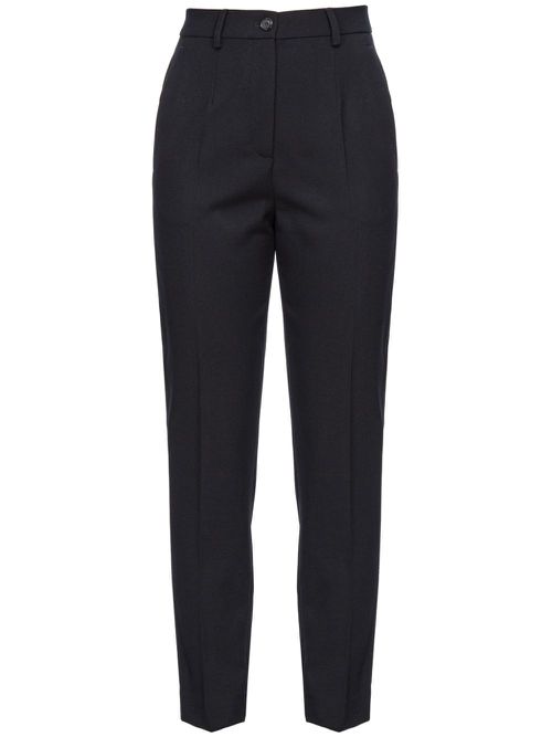 Palau pressed-crease trousers - Black