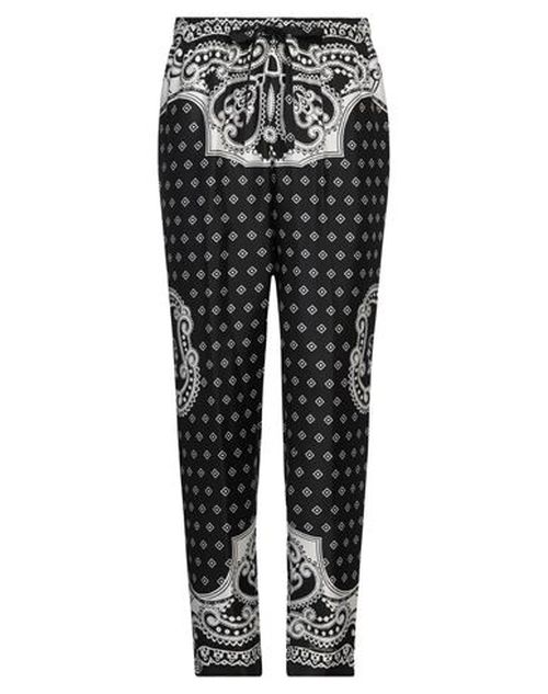 Man Pants Black Size 30 Silk