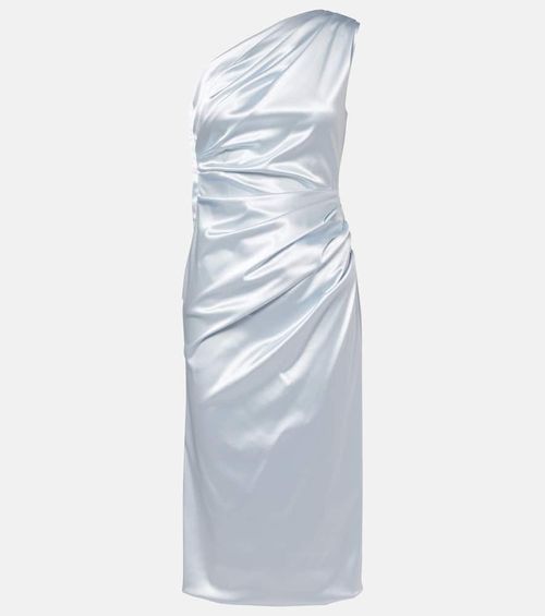 Satin midi dress
