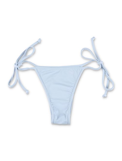 Adjustable Mini Bikini Bottom with Piped Edges
