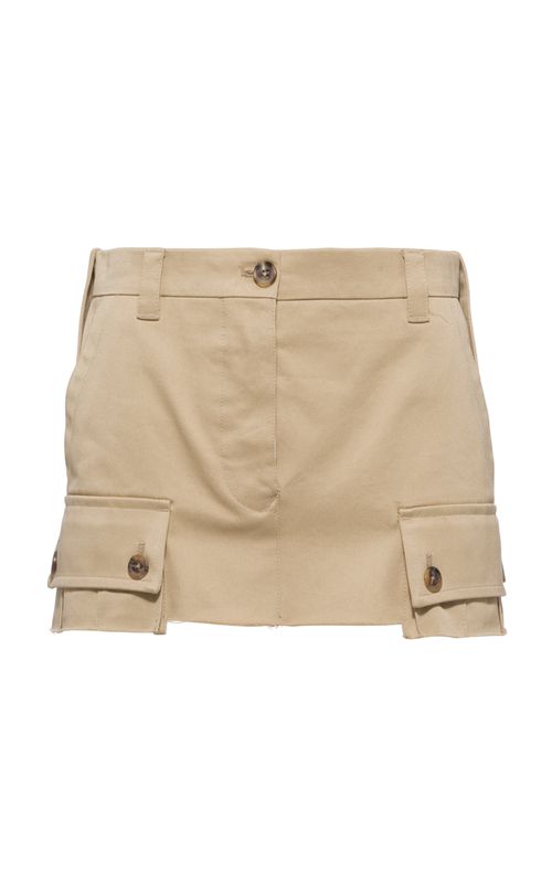 Women's Chino Mini Skirt